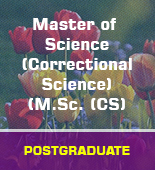 The Master of Science (Correctional Science) 